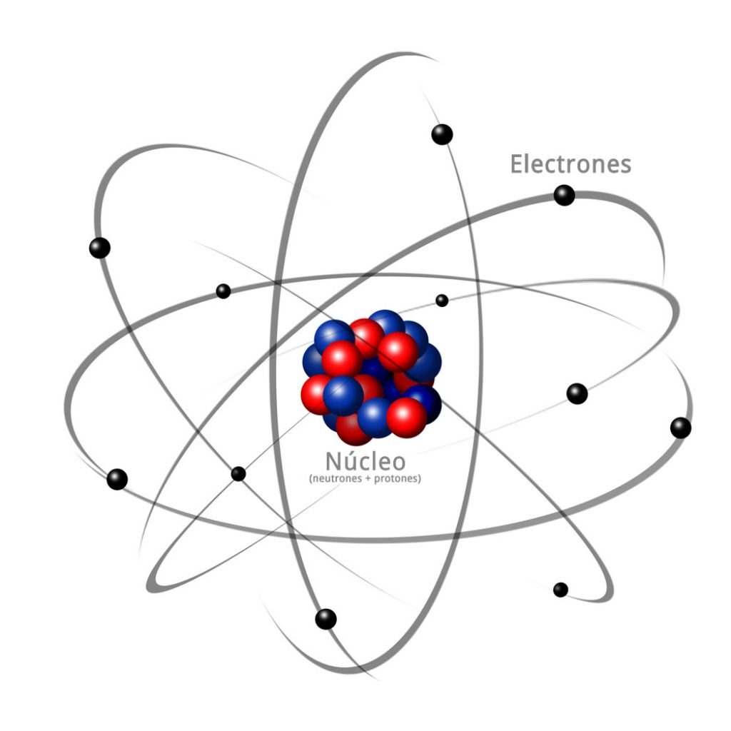 esquema del atomo de oxigeno