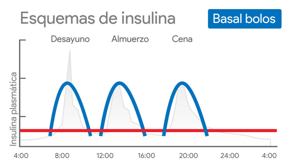 esquema de insulina rapida